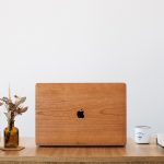 cover MacBook bois woodstache