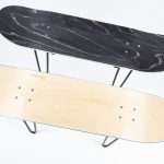 Banc Skateboard woodstache